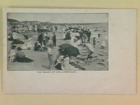 THE BEACH AT WILLIAMSTOWN, c. 1907