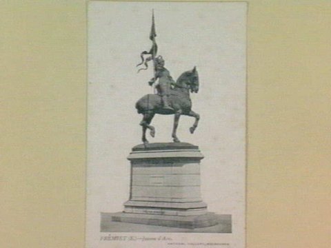 FREMIET (E.) - Jeanne d'Arc. NATIONAL GALLERY, MELBOURNE, 1910–30