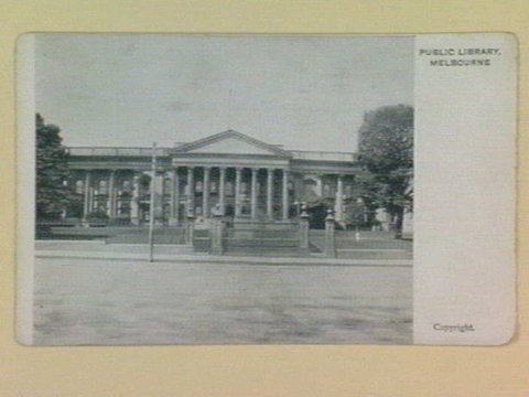PUBLIC LIBRARY, MELBOURNE, 1905–14
