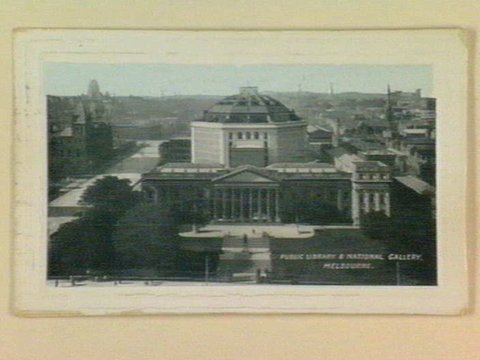 PUBLIC LIBRARY & NATIONAL GALLERY, MELBOURNE, c. 1912