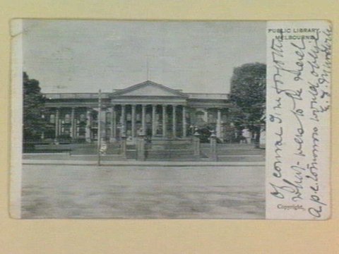 PUBLIC LIBRARY, MELBOURNE, 1905–14