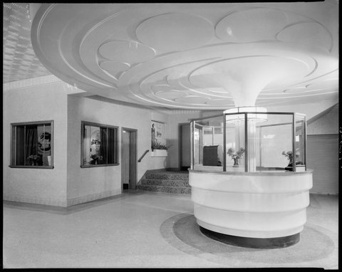 Time Theatre, operated by Hoyts, 449 Whitehorse Road, Balwyn - interior views, c. 1941