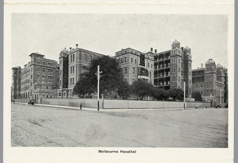 Melbourne Hospital, c. 1920