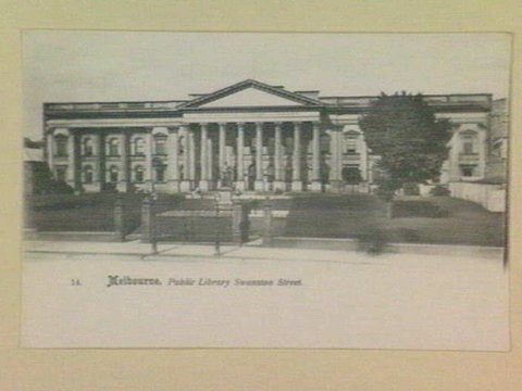 Melbourne, Public Library Swanston Street, 1905–20