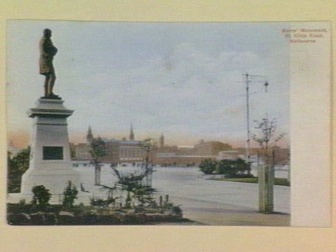 Burns' Monument, St. Kilda Road, Melbourne, 1905–14