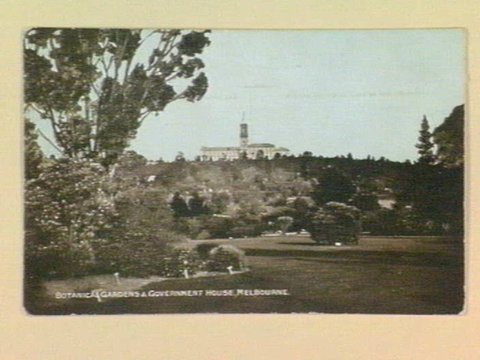Botanical Gardens & Government House, Melbourne, c. 1905
