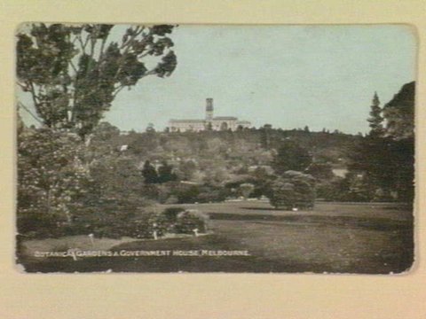 Botanical Gardens & Government House, Melbourne, c. 1906