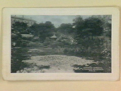 JAPANESE GARDENS & TREASURY BUILDINGS MELB, 1907?