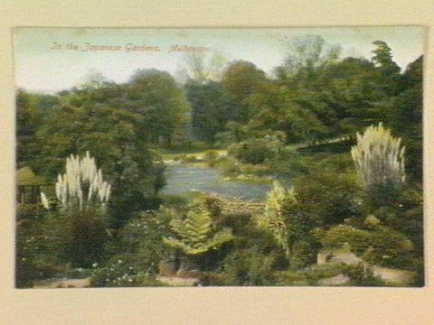 In the Japanese Gardens. Melbourne, 1905–14