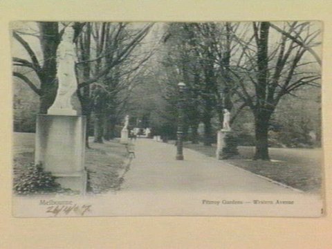 Fitzroy Gardens - Western Avenue Melbourne, c. 1907