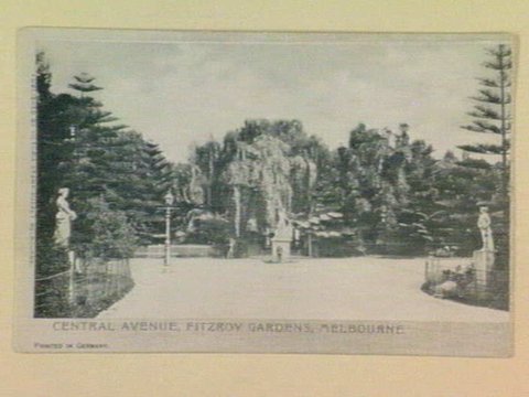 CENTRAL AVENUE, FITZROY GARDENS, MELBOURNE, 1905–14