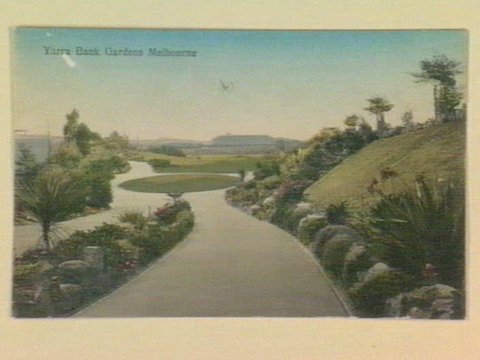 Yarra Bank Gardens Melbourne, 1903–14