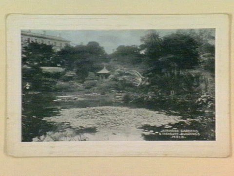 JAPANESE GARDENS & TREASURY BUILDINGS MELB, 1905–14