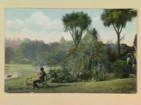 MELBOURNE BOTANICAL GARDENS, c. 1909