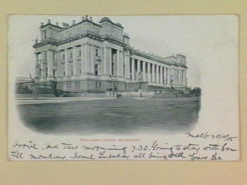 Parliament House, Melbourne, c. 1905