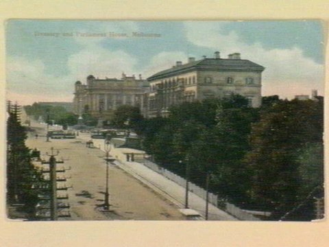 Treasury and Parliament House, Melbourne, 1905–14