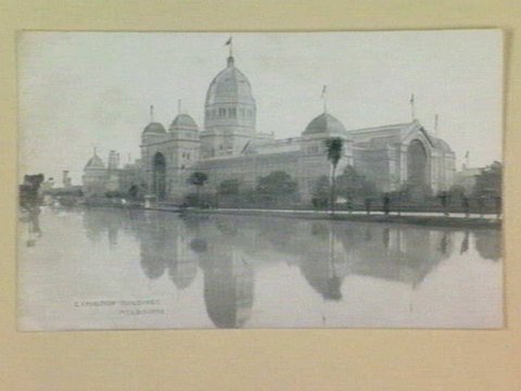 EXHIBITION BUILDINGS MELBOURNE, c. 1900