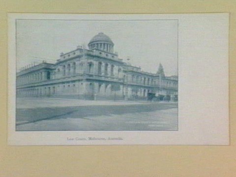 Law Courts, Melbourne, Australia, c. 1900
