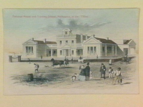 National Model and Training School, Melbourne, in the "Fifties", c. 1907