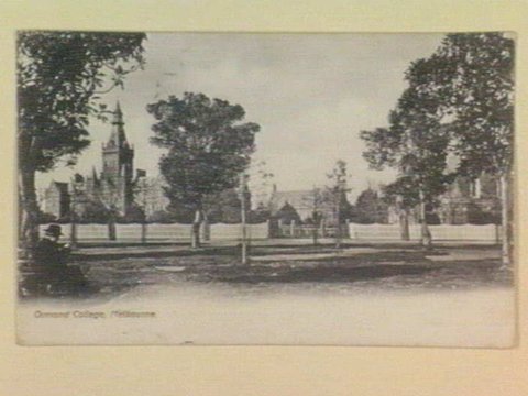 Ormond College, Melbourne, c. 1900