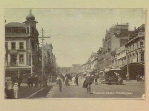 Bourke Street, Melbourne, 1905–14