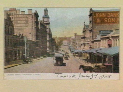 Bourke Street, Melbourne, Victoria, c. 1905