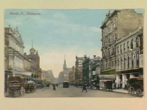 Bourke St; Melbourne, c. 1910
