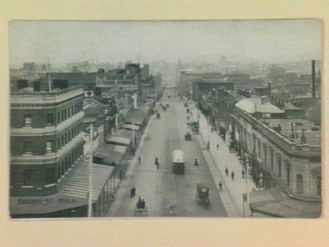 Bourke St. Melb, c. 1912