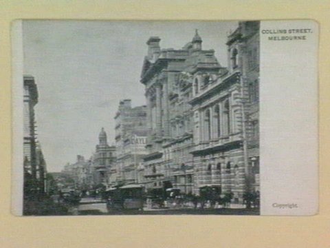 COLLINS STREET, MELBOURNE, c. 1900