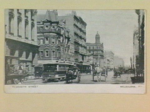 ELIZABETH STREET MELBOURNE, 1905–14