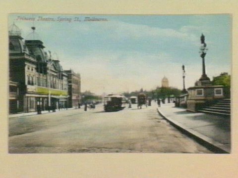 Princess Theatre, Spring St; Melbourne, c. 1910