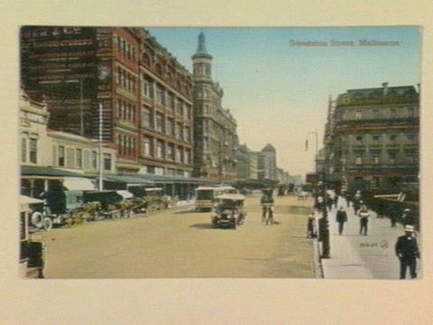 Swanston Street, Melbourne, 1905–14