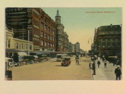 Swanston Street, Melbourne, 1905–14