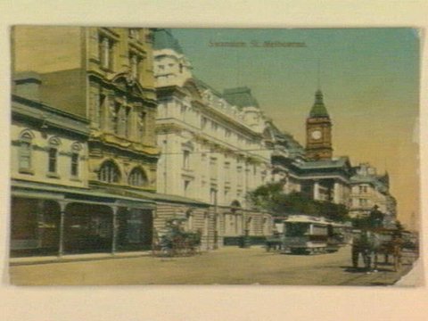 Swanston St. Melbourne, c. 1912