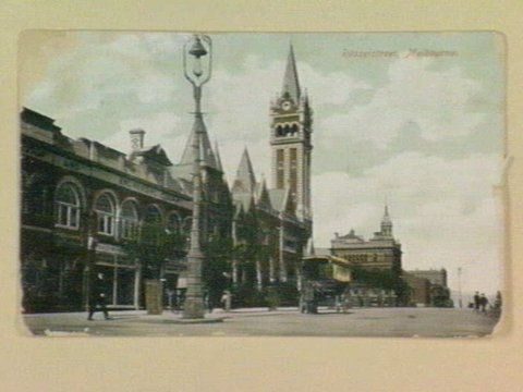 Russelstreet, [i.e. Russell Street], Melbourne, c. 1907