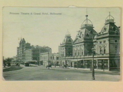 Princess Theatre & Grand Hotel, Melbourne, c. 1899