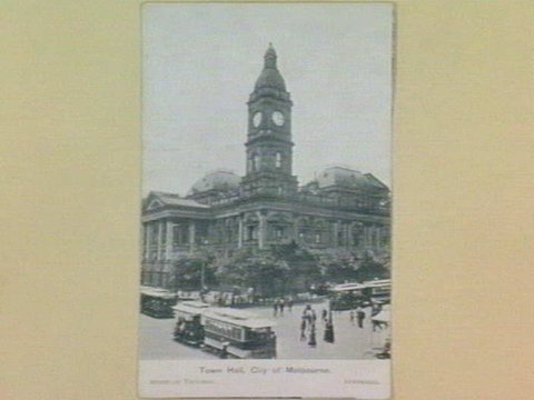 Town Hall, City of Melbourne. State of Victoria. Australia, 1900–10