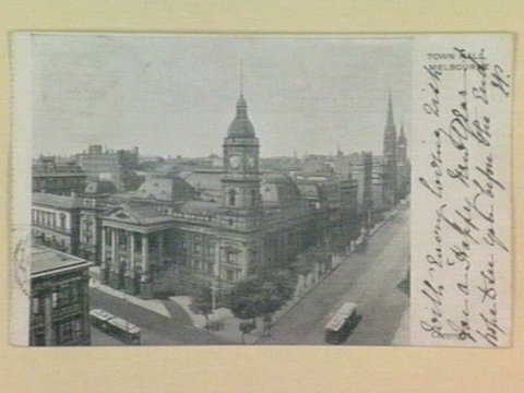 TOWN HALL, MELBOURNE, c. 1904