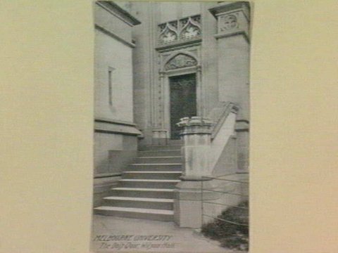 MELBOURNE UNIVERSITY The Dais Door, Wilson Hall, 1905–14