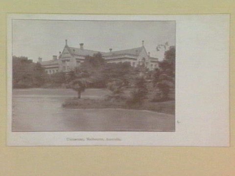 University, Melbourne, Australia, c. 1900
