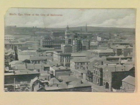 Bird's Eye View of the City of Melbourne, c. 1911