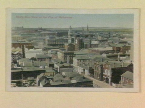 Bird's Eye View of the City of Melbourne, 1905–14