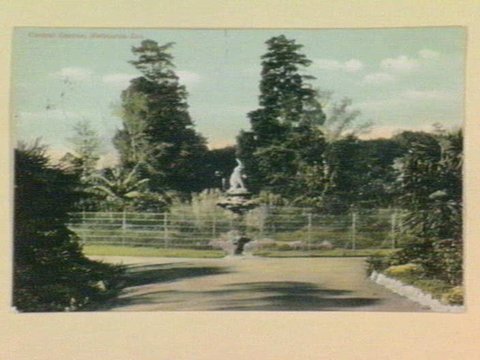 Central Garden, Melbourne Zoo, c. 1906