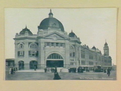 New Railway Station. Melbourne, 1905–14