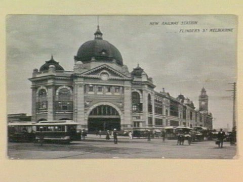 NEW RAILWAY STATION...FLINDERS St. MELBOURNE, c. 1911