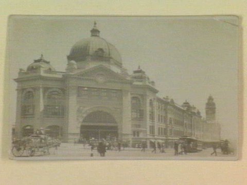 Flinders St. Railway Station, c. 1910