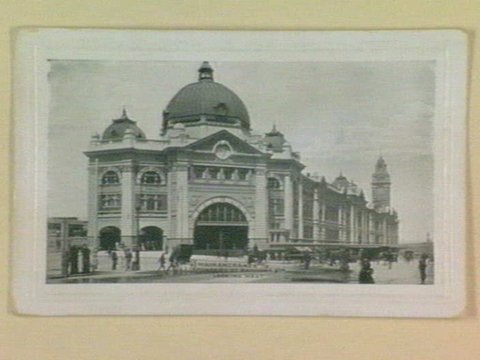 MAIN ENTRANCE TO FLINDERS St. RAILWAY STN LOOKING WEST, 1905–14