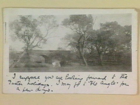 View of the Dandenong Bridge, c. 1906