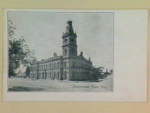 Dandenong Town Hall, 1907–12