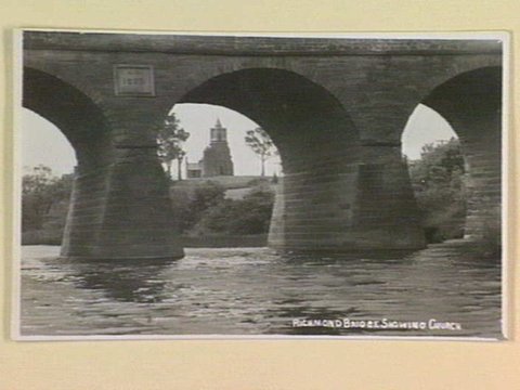 RICHMOND BRIDGE SHOWING CHURCH, 1914–41